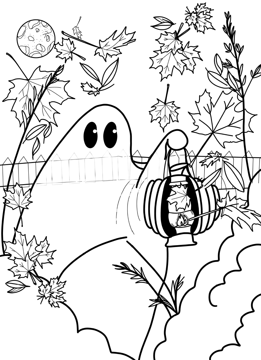 Halloween Colouring Pages